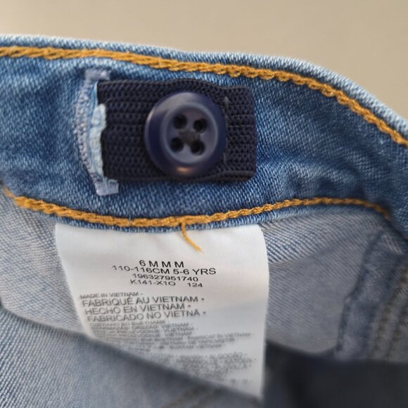 Girls Slim Levis 5T Spring Short Set - Picture 5 of 5